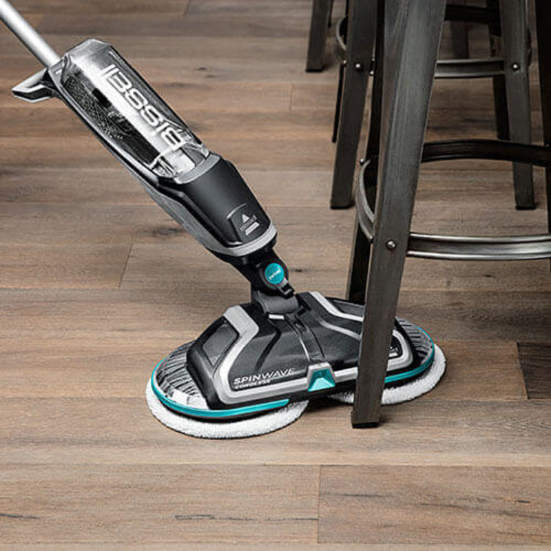 Bissell spinwave cordless pet Hard floor spin shops mop